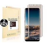 [2-Pack] Samsung Galaxy S8 Plus Privacy Screen Protector,Wtbone 3D Touch [Scratch-resistant][9H Hardness][Bubble-Free] Anti Spy Tempered Glass Screen Protector for Galaxy S8 Plus - HD Privacy