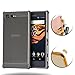 Sony Xperia X Compact Case, AVIDET Shock-Absorption and Anti-Scratch Aerocraft Aluminum+PC Back Case Cover for Sony Xperia X Compact (Black)