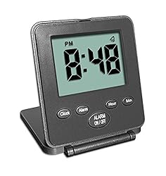 Digital Travel Alarm Clock - No Bells, No