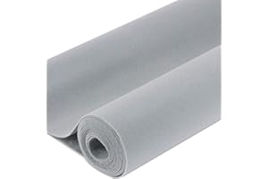 CHENGZHG Self Adhesive Gray Velvet Flocking Liner for Jewelry Drawer Art Crafts DIY Project Velvet Fabric Peel and Stick Drawer Velvet Liner 17.7" x 78.7"