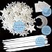 210 Pcs Glow in The Dark Stars,Moon and Shooting Stars-Bright Wall Stickers for Ceiling Decals-Bedroom Living Room Decor Kit for Kids Boys Girls