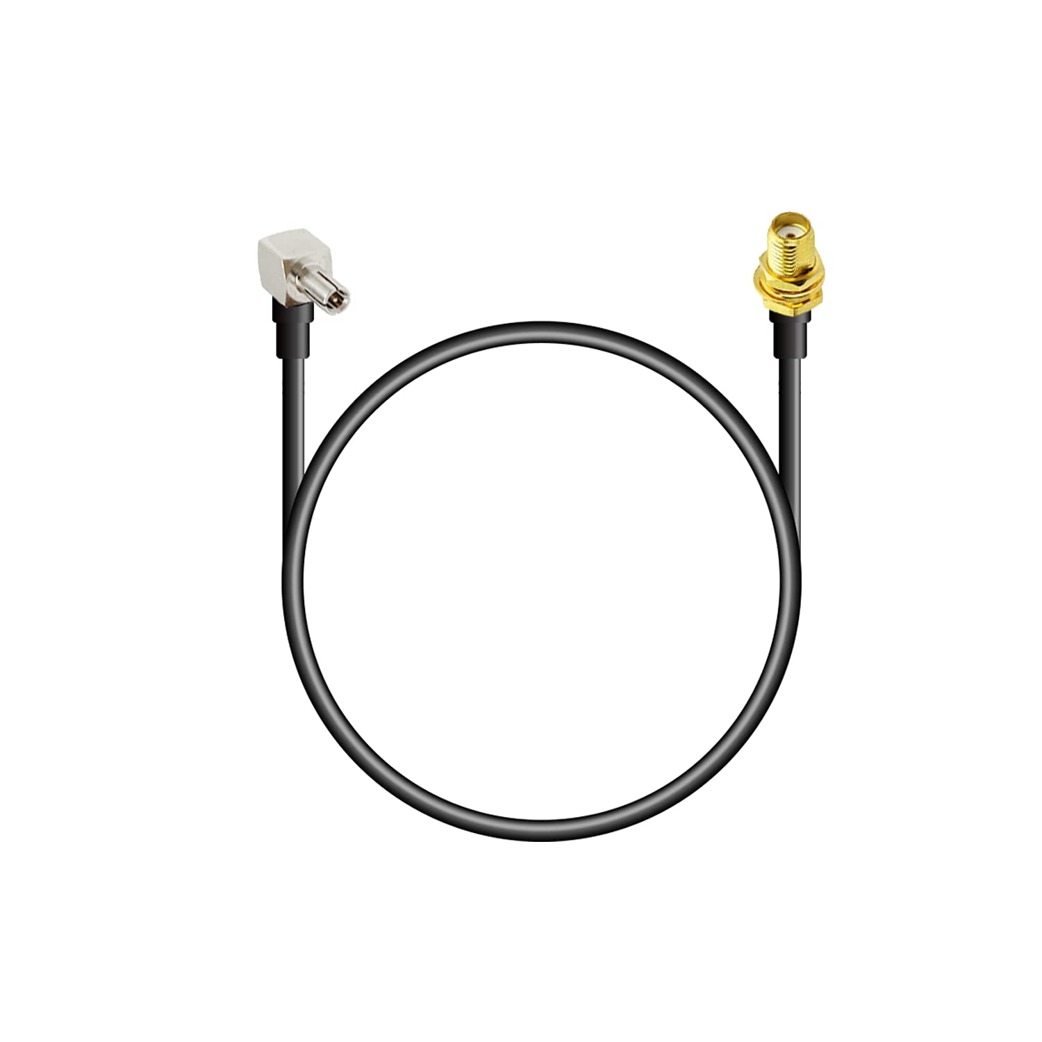 SMA Cable SMA female bulkhead to TS9 male right angle 2G 3G 4G Antenna Router Extension cable 30cm RG174 for Hsdpa Huawei 2G 3G 4G LTE external antenna 4G USB Dongle Modem Hotspot UMTS Mobile