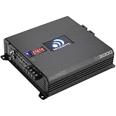 Massive Audio H3000 | 3000W RMS 1-Ohm Monoblock - Class D Amp, High Power, Competition-Grade Bass, Dual Power Inputs &amp; Protective Circuitry - Hippo Series Amplifier