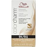 Wella Color Charm 9N/911 Very Light Blonde Permanent Liquid Hair Color Value Packs (2 pcs)