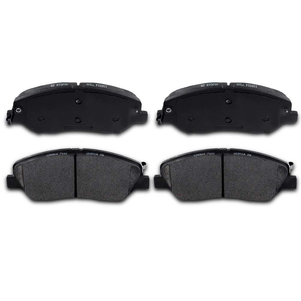 cciyu D1202 Front Ceramic Disc Brake Pads Kit For