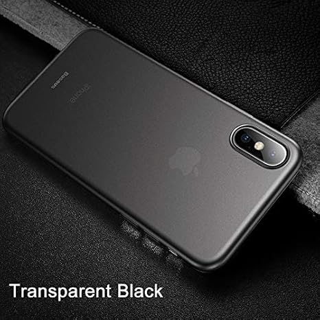Pnizun - La Caja del teléfono para el iPhone X XR XS MAX Coque Baseus Ultra Thin