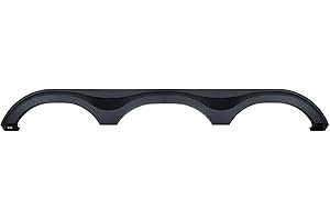 ICON 14675 Fender Skirt, Triple, Grand Design, FS4675, Black