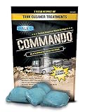 Walex CMDOBG Commando Black Holding Tank Cleaner Drop-Ins, Ocean Mist Scent (1 Year Supply)