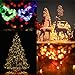 BOHON LED Fairy Lights Battery Operated 2 Pack Multi Color Changing String Lights with Remote, 16 ft 50 LEDs Decorative Siler Wire Lights for Bedroom Wedding Party Indoor (RGB)
