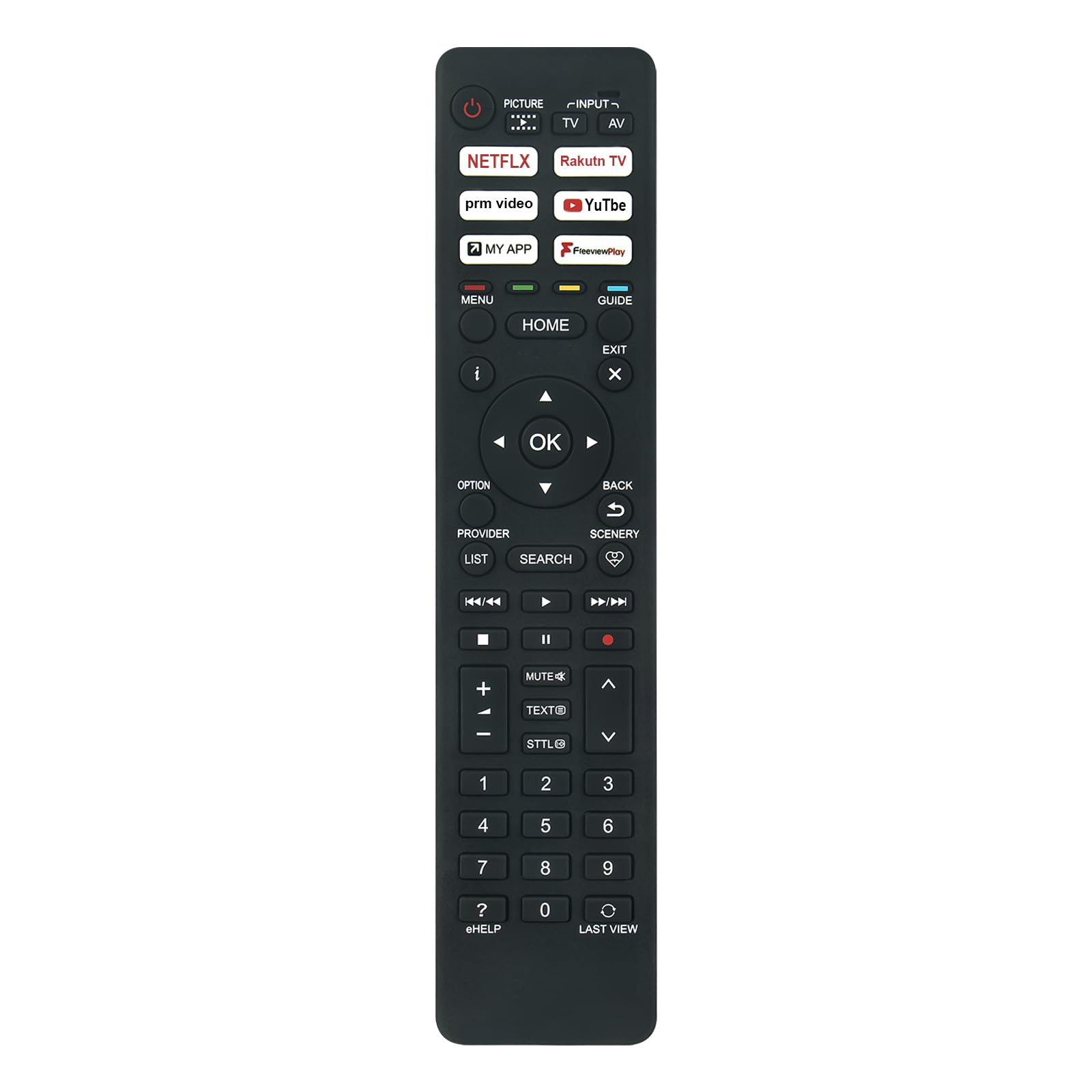 VINABTY N2QBYA000045 N2QBYA000049 Replacement Remote Controls Applicable For Panasonic TV TX-65JZ1000B TX-65JZ1500B TX-40JX850B TX-50JX850B TX-65JX850B TX-40JX870B TX-50JX870B -No voice function