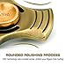TASYA Fidget Spinner – Premium Quality Antiqued Solid Metal Spinning Fidget Toy for Kids & Adults - Relax from Stress & Anxiety - Precision Ceramic Bearings - Spins up to 6 minutes