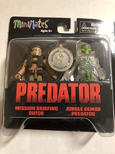 MiniMates Predators - Mission Briefing Dutch & Jungle Demon Predator