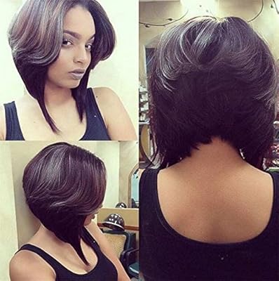 Amazon Com Atozwig Synthetic Short Wigs For Black Women 14 Bob