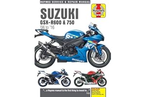i5motorcycle Haynes Service & Repair Manual 4790 for Suzuki GSXR600 GSXR750 GSXR 600 750 2006-2016