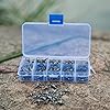 HYAENA-3-Way-Barrel-Fishing-Swivels-Set-Free-Fishing-Tackle-5-Sizes160-Pcs