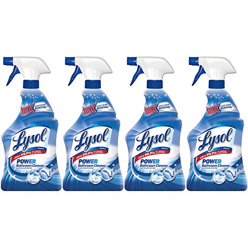 Lysol Power Bathroom Foamer Spray, 22 Fl Oz (Pack of 4) Pricepulse
