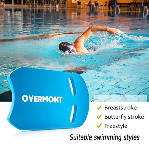image for Overmont Swimming Kickboard Team Training Kickboard Lightweight EVA Bo