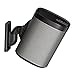 Sanus Wireless Speaker Wall Mount for Sonos Play:1 & Play:3 - Tool Free Tilt & Swivel Adjustments for Best Audio - Single (Black) - WSWM1-B1
