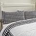 VHC Brands Standard Pillow Case Set, White Buffalo Check, 21x30, Set of 2