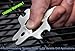 PREMIUM STAINLESS STEEL BBQ Grill Scraper - Safer Than A Wire Brush for Cleaning Your Barbecue Grate - Add This Bristle Free Barbeque Cleaner to Your Tailgating Accessories - Stocking Stuffer Ideas
