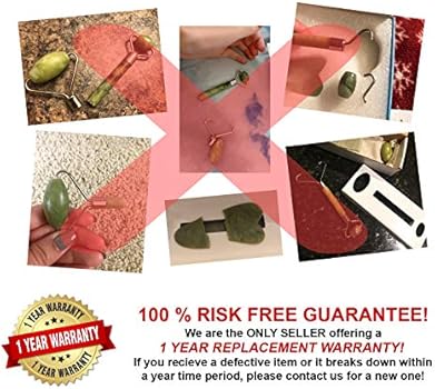 Zestaw narzędzi Jade Roller & Gua Sha firmy BRANFIT – roztwór ...