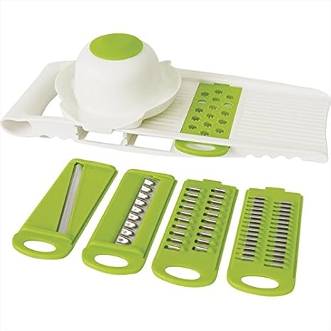 Amazon マルチスライサー グレーター キッチン用品 便利グッズ おろし金 スライス ツマ切り 千切り 使いやすい コンパクト 調理器具 野菜 サラダ カット 簡単 カンタン スライサー カッター オンライン通販