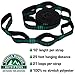 Emerald Mountain Outfitters XL Hammock Straps - Hammock Tree Straps Heavy Duty - 20 Feet and 42 Loops (Combined) - 100% No Stretch Suspension System Kit - Camping Hammock Accessories