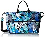 Vera Bradley Lighten Up Expandable Travel Weekender Bag, Camo Floral, One Size