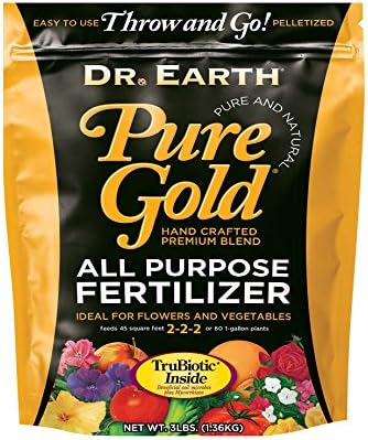Dr. Earth Pure Gold All Purpose Fertilizer 3 lb