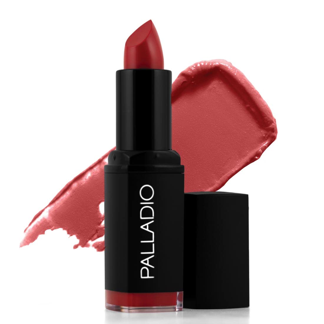 Palladio Herbal Matte Lipstick, Scarlet, Creamy and Full Coverage Long Lasting Matte Lipstick — image 1