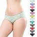 Beyond Intimates Women's Bikini Hipster Panties Assorted 12 Pack, Medium