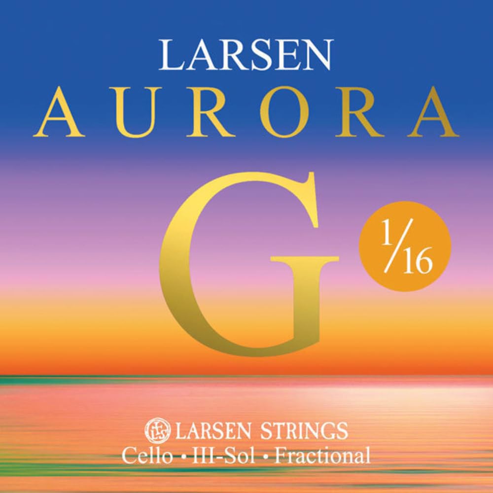 LARSEN STRINGS Aurora Cello Strings medium G 1/16 Medium