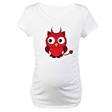 Truly Teague Maternity T-Shirt Little Spooky Owl