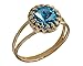 Aquamarine Ring March Birthstone Gold Aquamarine Jewelry Ring