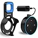 LOVPHONE Outlet Wall Mount Hanger Stand for Amazon Alexa Echo Dot 2nd Generation,Space-Saving for Your Smart Home Speakers Without Messy Wires or Screws - Short Charging Cable Included (Black)