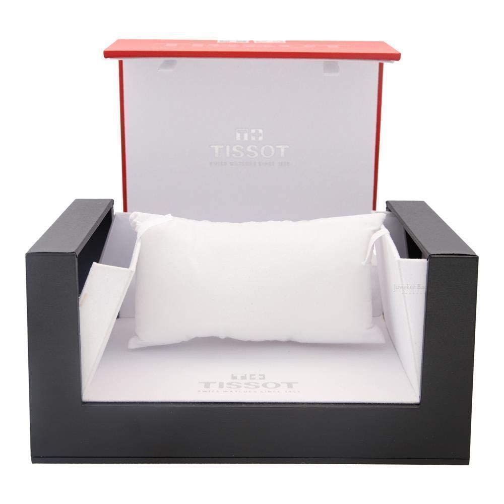 Tissot reloj casual de acero inoxidable Supersport para hombre negro T1256173605100 Tissot reloj casual de acero inoxidable Supersport para hombre negro T1256173605100