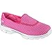 Skechers Performance Women's Go Walk 3 Slip-On Walking Shoe, Hot Pink, 9 M US