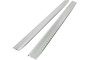 DNA Motoring ZTL-Y-0118 Pair 1/8 Inches Thick Steel Rocker Panel Replacement