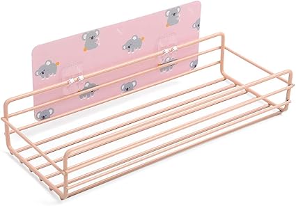 Cuarto de baño de hierro forjado estante de almacenamiento de