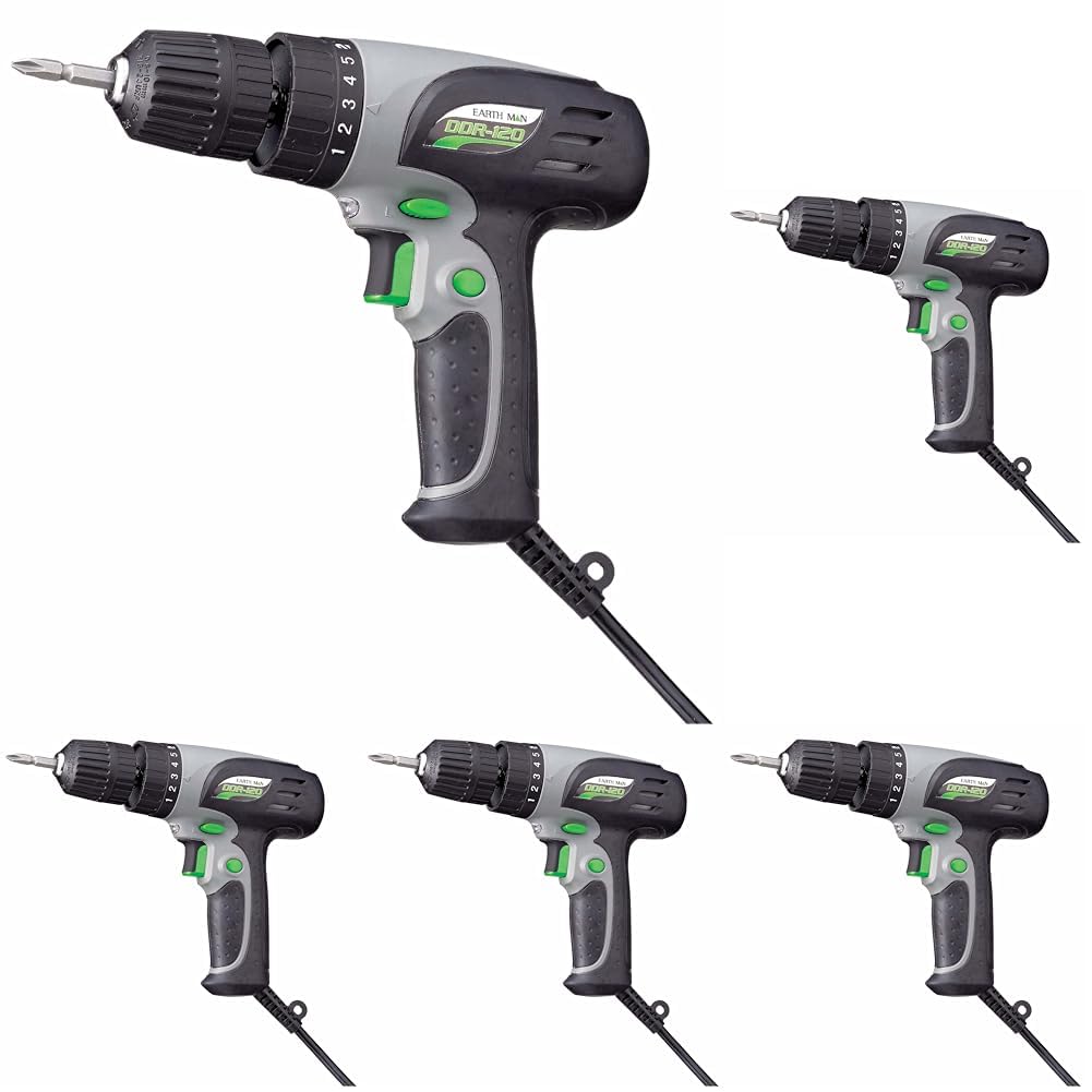 Takagi Earth Man AC100V DDR-120 LED Light Drill & Driver (Speedy Bit Replacement with Keyless Chuck), Electric Driver, Electric Drill, Impact Driver, Electric Drill Driver, Electric Drill, Drill,