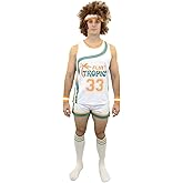 Semi-pro Jackie Moon Official Halloween Party Costume Shirt Pants Wig Socks Wristbands
