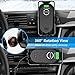 Wireless Car Charger Mount, AINEED 15W Qi Fast Charging Auto Clamping Handsfree Air Vent Phone Holder Compatible with iPhone 11/11Pro/11Pro Max/Xs Max/XS/XR/X/8/8+, Samsung S10/S10+/S9/S9+/S8/S8+