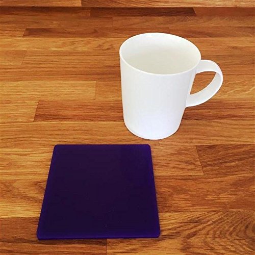 Super Cool Creations Coasters - Square - Purple - 8 Set