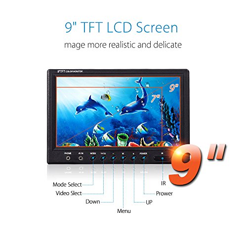 Eyoyo 9 inch Fish Finder Underwater Fishing Camera 50M 1000TVL CAM