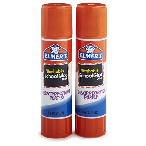 Bulk Buy: Elmers Washable School Glue Stick Purple .22 Ounce (2-Pack)