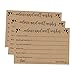 Hadley Designs 50 Wedding Advice Cards For Bride and Groom, Wedding Card Boxes For Reception, Guest Book Alternative, Rustic Bridal Shower Games For Guests For Guests Advice For The Bride Cards