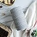 Stillness Crafts Macrame Cord 3mm Grey - Best for Macrame Plant Hangers Macrame Wall Hanging Macrame Supplies Cotton Yarn Macrame Rope