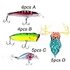 Aorace-20pcs-Fishing-Lures-Kit-Mixed-including-Minnow-Popper-Crank-and-Plastic-Soft-Lures-Frog-Lures-For-Saltwater-Freshwater-Trout-Bass-Salmon-Fishing
