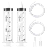 2 Pack 300/350ml Syringes with 31.5in Tube, Extra