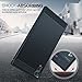 MoKo Sony Xperia XZ/XZs Case, Flexible TPU Bumper Slim Fit Case Carbon Fiber Design Lightweight Shockproof Back Cover for Sony Xperia XZ (2016) / XZs (2017) 5.2 Inch, Indigo